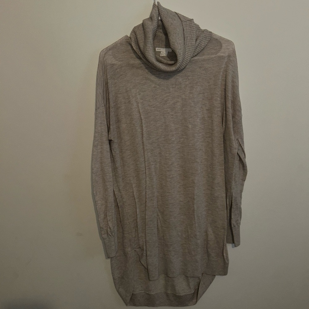 2 H&M Basics Turtleneck Tunic Dresses - image 1